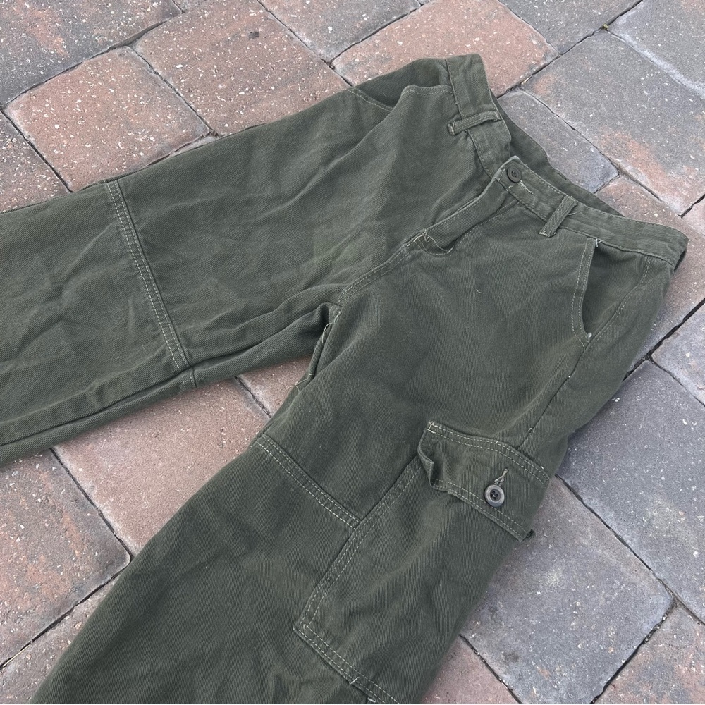 Baggy Cargo Khaki Pants